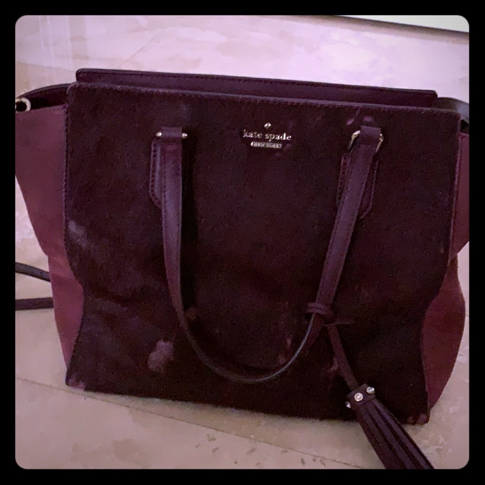 Kate Spade dark purple